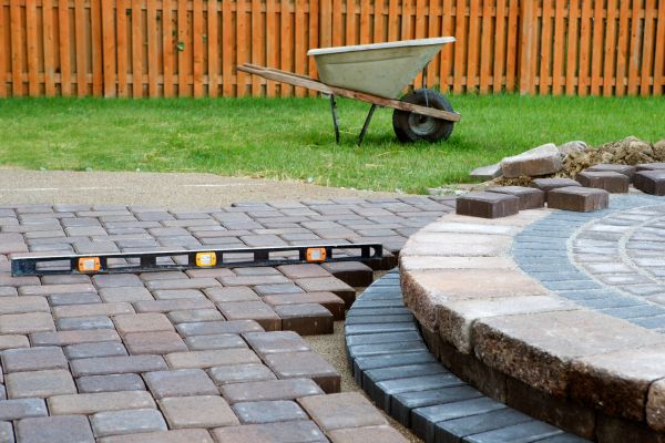 Backyard Brick Pathway Service