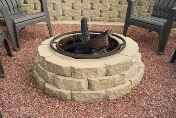 Outdoor Fire Pit Assembly