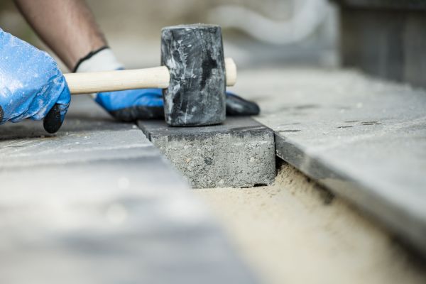 Brick Driveway Installation