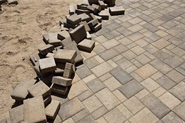 Brick Driveway Installation