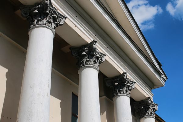 Brick Columns Installation