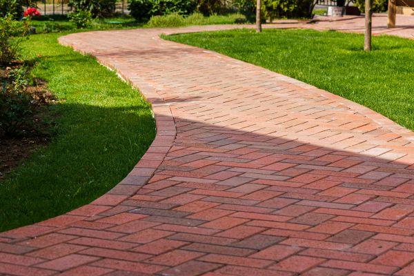 Brick Driveway Installation