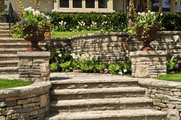 Stone Steps Installation