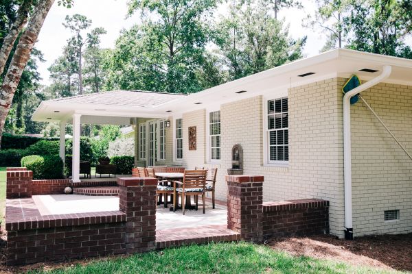 Cream Brick Construction