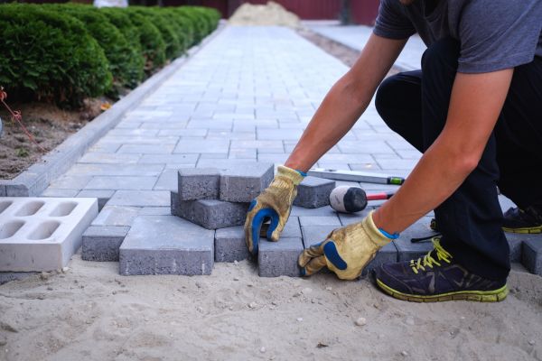Brick Driveway Installation