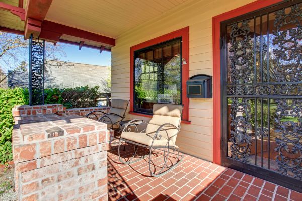 Brick Patio Building